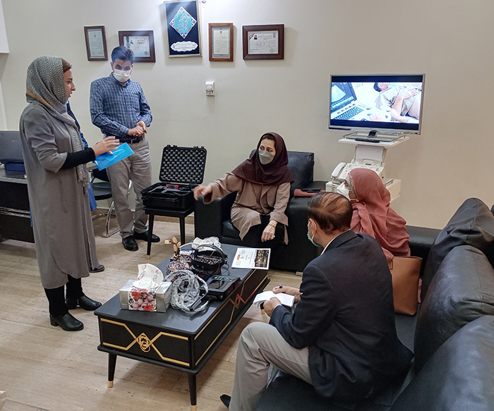 بازدید وزیر سلامت پاکستان از شرکت یکتا صنعت ناجی